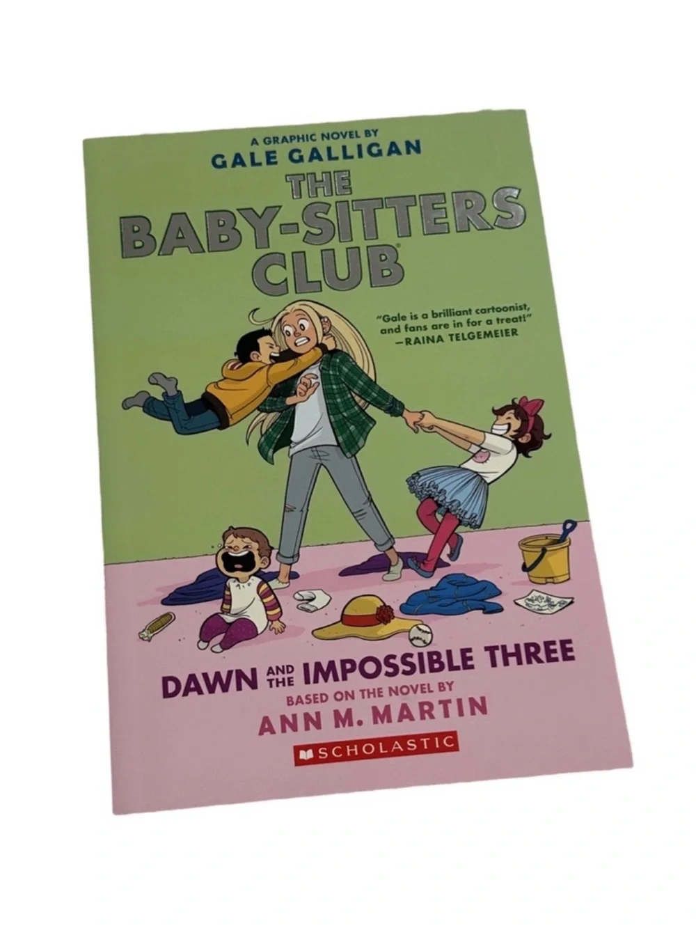 The Baby-Sitters Club Dawn and the Impossible Three Graphic Novel Book